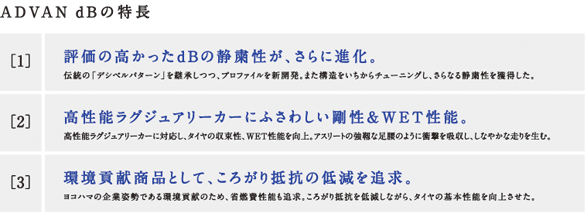 ADVAN dBの特長